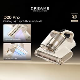 Thumbnail Máy hút bụi giường nệm diệt khuẩn UV, lọc bụi mịn Dreame D20 Pro - Bản quốc tế - Bảo hành 24 tháng 1