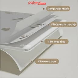 Thumbnail Bể Bóng Vải PAKEY Gấp Gọn Tiện Lợi Cho Bé, Bể Chơi Cát, Hạt Muồng Họa Tiết Phong Cách Hàn Quốc Sang Trọng 4