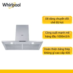 Thumbnail Máy hút mùi whirlpool gắn tường Inox 76cm AKR4071/IX - Bảo Hành 2 Năm 1