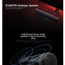 Thumbnail Loa Bluetooth Để Bàn Xiaomi Desktop Speaker | Đèn đổi màu RGB | Nhiều chế độ âm thanh | Micro Tích Hợp | BH 12 tháng 3