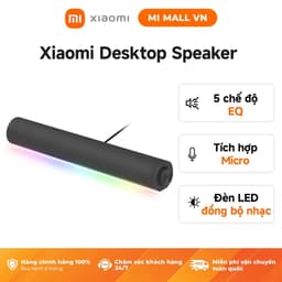 Thumbnail Loa Bluetooth Để Bàn Xiaomi Desktop Speaker | Đèn đổi màu RGB | Nhiều chế độ âm thanh | Micro Tích Hợp | BH 12 tháng 2