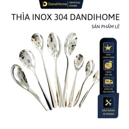 Thumbnail Thìa muỗng inox 304 DandiHome cao cấp, sang trọng (1 chiếc) 1