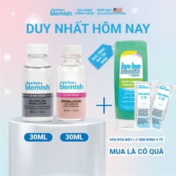 Thumbnail Combo Chấm Mụn Giảm Mụn Viêm, Mụn Đầu Đen Da Nhạy Cảm Bye Bye Blemish Original & Volcanic Ash Drying Lotion 30ml 1