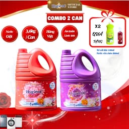 Thumbnail Nước giặt xả vải đậm đặc HygienC 3.6Kg 1
