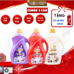 Thumbnail 3 Can nước giặt HygienC - Khối lượng 2Kg 1