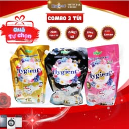 Thumbnail Combo 3 Túi nước giặt đậm đặc HygienC Plus+ - Khối lượng 2.6Kg - CB3T2 1