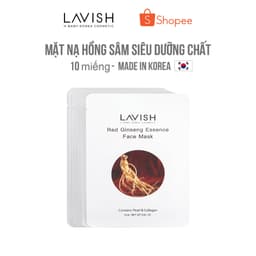 Thumbnail MẶT NẠ HỒNG SÂM SIÊU DƯỠNG TRẮNG (10 MIẾNG) LAVISH H BABY 2
