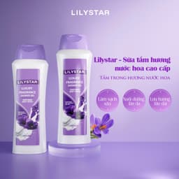 Thumbnail [Mua 1 Tặng 1] Sữa Tắm Hương Nước Hoa Lan Tím Lilystar Lưu Hương Cao Cấp Dưỡng Ẩm Và Làm Sach Sâu Cho Cơ Thể Chai 300ml 4