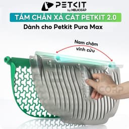 Thumbnail Tấm Chắn Xả Cát Cũ PETKIT 2.0 Dùng Cho Pura Max 2025 và Purobot Max Pro 2