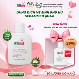 Thumbnail Dung dịch vệ sinh phụ nữ chuẩn cân bằng pH vùng kín Sebamed Feminine Intimate Wash pH3.8 1