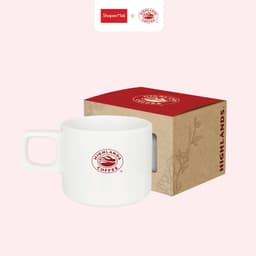 Thumbnail Ly sứ màu đỏ/trắng CUP280.C010H (màu ngẫu nhiên) 2