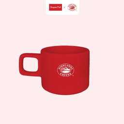 Thumbnail Ly sứ màu đỏ/trắng CUP280.C010H (màu ngẫu nhiên) 1