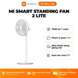 Thumbnail Quạt Thông Minh Xiaomi Mi Smart Standing Fan 2 Lite EU | Điều Khiển Thông Minh Bằng Giọng Nói | Bảo Hành 12 Tháng 2