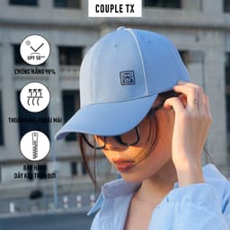 Thumbnail Nón Lưỡi Trai Couple TX UV Logo Phản Quang 7 Màu 2