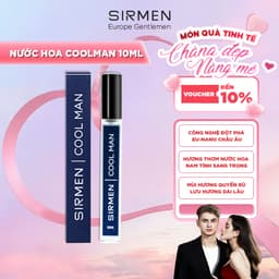 Thumbnail Nước hoa nam SIRMEN COOL MAN Eau de Parfum Châu Âu cao cấp chai 10ml thơm thanh mát trẻ trung 1