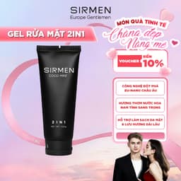 Thumbnail Sữa rửa mặt nam 2 in 1 nguyên liệu châu Âu SIRMEN Europe Gentlemen cao cấp 100g chiết xuất tự nhiên công nghệ EU-Nano 1