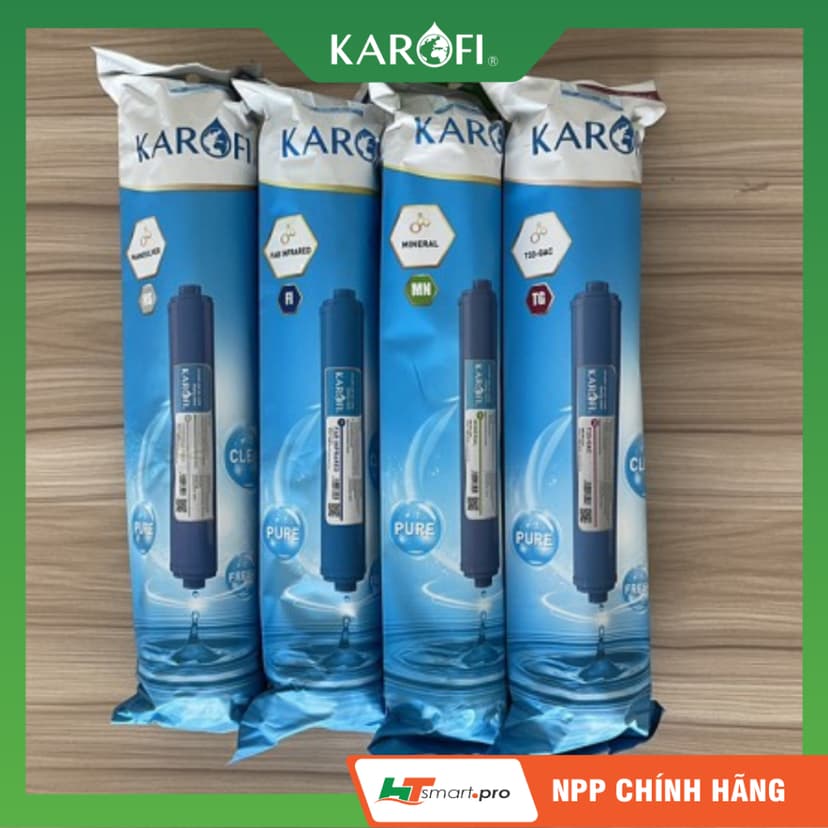 Ảnh COMBO 4 Lõi Khoáng Karofi 5678 T33-GAC, MINERAL, FAR INFRARED, NANOSILVER PLUS Hàng Chính Hãng 3