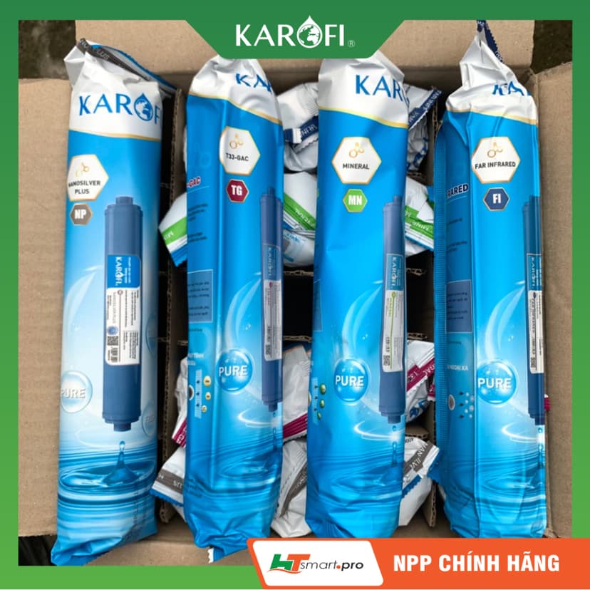 Ảnh COMBO 4 Lõi Khoáng Karofi 5678 T33-GAC, MINERAL, FAR INFRARED, NANOSILVER PLUS Hàng Chính Hãng 4