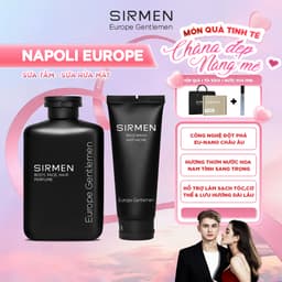 Thumbnail Combo NAPOLI EUROPE Gồm Sữa tắm 350g & Sữa rửa mặt 100g hương nước hoa châu Âu SIRMEN Europe Gentlemen 1