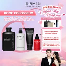 Thumbnail Giftbox ROME COLOSSEUM SIRMEN Europe gồm Sữa tắm gội nam - Dầu gội nam - Dung dịch vệ sinh và Sữa rửa mặt nam 1