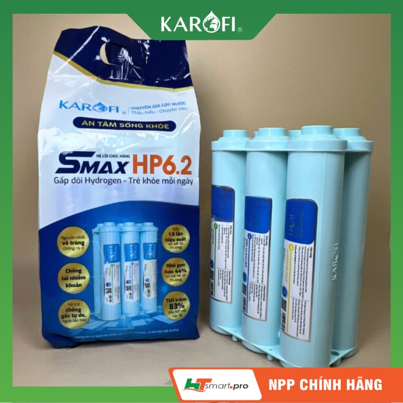Ảnh Bộ lõi Smax Hiệu Suất cao HP 6.2 Karofi Với Cụm Đúc Liền Khối 6 lõi chức năng Chính Hãng 3
