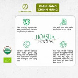 Thumbnail Gạo trắng ăn dặm cho bé Japonica Hoa Sữa Foods hộp 1kg 2