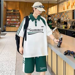 Thumbnail Bộ thể thao nam nữ SUMMER NAD.Đồ bộ thể thao unisex chất tổ ong thấm hút mồ hôi thoáng mát 3
