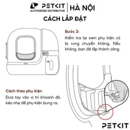 Thumbnail Bậc Chặn Cửa Nâng Cao Lối Vào Máy Dọn Phân Mèo Purobot Max Pro và Pura Max 4