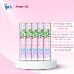 Thumbnail Combo 5 Bông tẩy trang Ipek siêu mềm mịn 150 miếng 2