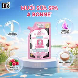 Thumbnail Combo Muối Sữa Spa và Muối Sữa Yogurt A BONNE' 350g (vòi) Tặng Muối Vitamin C 350g 1