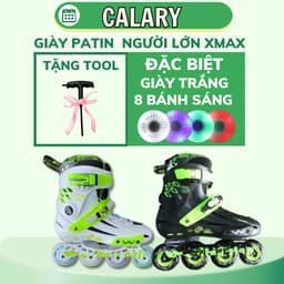 Thumbnail Giày Patin Người Lớn COUGAR[CENTOSY] Weiqiu Xmax - Form Chắc Chắn, 8 Bánh Đèn Sáng 1