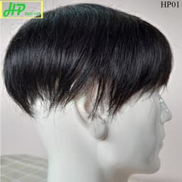 Thumbnail Tóc giả nam mái che hói đỉnh đầu HP SMART HAIR mã HP01, làm từ tóc thật 2