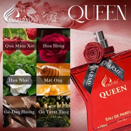 Thumbnail Nước Hoa Nữ Charme Queen 100ml Chính Hãng, Lưu Hương Lâu Phong Cách Quyến Rũ, Sang Trọng 4