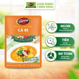 Thumbnail Gia Vị Cà Ri Barona 80g ướp ngon chuẩn vị không cần nêm nếm 1