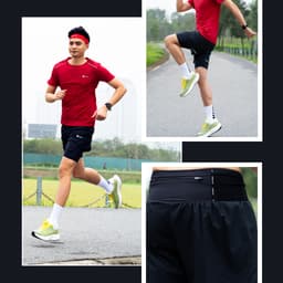 Thumbnail Quần Short 2 Lớp Nam Livan Có Túi Tiện Lợi, Thấm Hút Mồ Hôi, Nhanh Khô, Thoải Mái Vận Động, Chạy Bộ, Tập Gym Màu Cơ Bản 1
