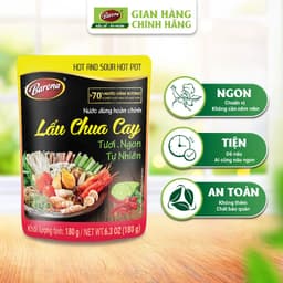 Thumbnail Nước dùng Lẩu Barona (Lẩu Thái, Lẩu Kim Chi, Lẩu Riêu Cua, Lẩu Chua Cay, Lẩu Bò, Lẩu Gà, Lẩu Nấm) 3