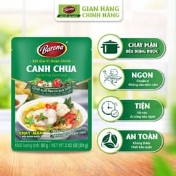 Thumbnail Gia Vị Canh Chua Barona 80g chay mặn dùng được, tươi ngon chuẩn vị không cần nêm nếm 1