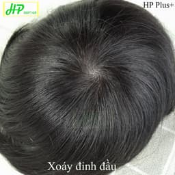 Thumbnail Tóc giả nam mái siêu da đầu HP SMART HAIR mã HP Plus+, tóc móc 2