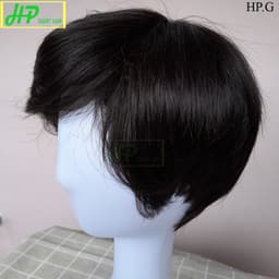 Thumbnail Tóc giả nữ nguyên đầu tóc ngắn HP SMART HAIR, mã HP.G làm từ tóc thật 2