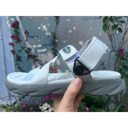 Thumbnail Sandal Shondo quai hậu xoay màu xám rêu F6S1122 2