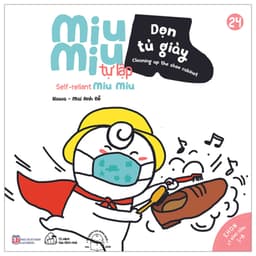 Thumbnail Sách - Ehon Kĩ Năng Sống - Miu Miu Tự Lập Phần 1 - Song ngữ (8 quyển lẻ tùy chọn cho trẻ 1-6 tuổi) 4