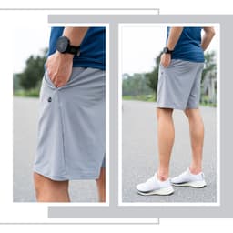 Thumbnail Quần Đùi Thể Thao Nam Livan Sport, Quần Đùi Nam, Quần Short Nam Mùa Hè, Quần Short Nam Cạp Chun Có Dây Rút 3