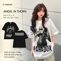 Thumbnail Áo thun ANGEL IN THORN Cotton PARADOX AT4P1223 4
