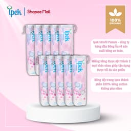 Thumbnail Combo 10 bông tẩy trang ipek Thổ Nhĩ Kỳ 80 miếng 2