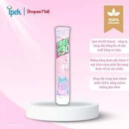 Thumbnail Bông tẩy trang ipek thổ nhĩ kì 150 miếng (1 gói /120+30 miếng) 2