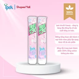 Thumbnail Combo 2 bông tẩy trang ipek thổ nhĩ kỳ 150 miếng 100% tự nhiên cao cấp 2