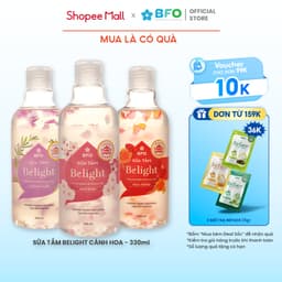 Thumbnail Sữa Tắm Cánh Hoa Tinh Dầu Dưỡng Trắng Da Mịn Màng Lưu Hương Quyến Rũ Belight 330ml 1
