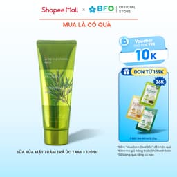 Thumbnail Sữa Rửa Mặt Dưỡng Da Tinh Chất Tràm Trà Giảm Mụn Tami Natural 120ml 1