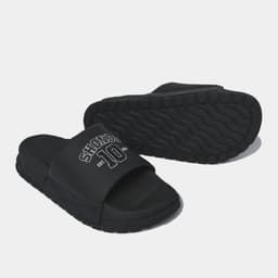 Thumbnail Dép Bánh Mì Nam Nữ Trendy 4 Quai Ngang Si, Hoạt Tiết Số 10, Thoải Mái, Siêu Nhẹ Shondo Nhiều Màu 2
