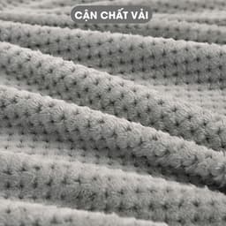 Thumbnail Chăn Lông Cừu Vân Bắp Cao Cấp Mền Lông Dày Ấm Áp Mềm Mịn Gọn Nhẹ Phù Hợp Cho Văn Phòng Gia Đình Spa Đi Du Lịch KT 1m6x2m 4